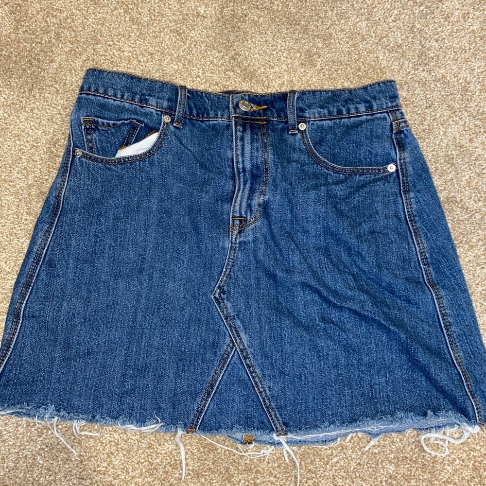 Super cute jean skirt